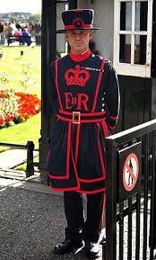 The Guard Known As The Yeoman Warders Or Beefeaters Yeoman Warder Tower Of London London England