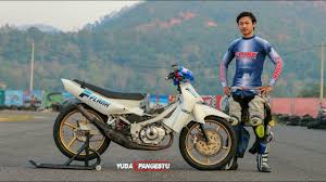 Kruk as satria 2 tak ii #dychoracingstore подробнее. Flank Racing Test Ride Satria 2 Tax 125cc Youtube
