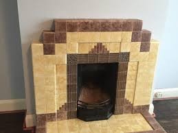 1920's art deco fireplace with hearth. 1930s Fireplace Keep Or Replace