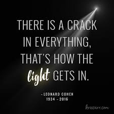 The tour was his first in 15 years and lead to a rejuvenation of his career, including a live album and an additional leg of his tour that was added in 2009. That S How The Light Gets In Art Collectibles Prints Delage Com Br