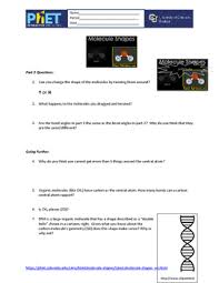 Molecular polarity phet lab these pictures of this page are about:phet molecular shapes answer key. Phet Molecule Shapes In Html5 By Aa31 Labs Teachers Pay Teachers
