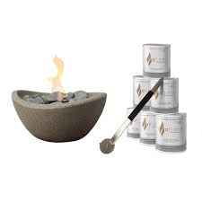 Make your own beautiful diy fire bowl select a bowl. Terraflame Wave Deluxe Fire Bowl Set With 6 Pack Pure Fuel And Snuffer Costco