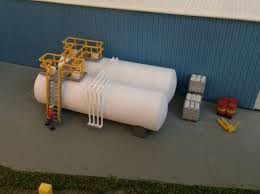 N Scale Tank Farm Walkway Ladder And Pipes By Ngineer On Shapeways N Scale Shapeways Model Trains