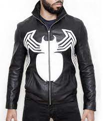 Venom Jacket Eddie Brock Tom Hardy Leather Jacket Leather Jacket Style Leather Jacket Men Leather Jacket
