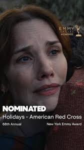 Proud to see the American Red Cross 2024 Holiday Campaign has been  nominated for a 68th Annual NY Emmy! , Huge Shout out to the whole team  that worked