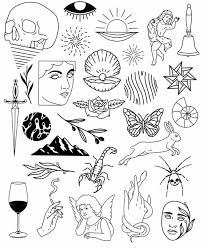 Pin By Melissa Vega Avalos On S E N C I L L O Tattoo Flash Art Small Tattoo Designs Tattoos