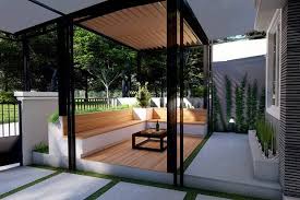 Hal pertama yang harus anda perhatikan saat ingin membuat ruang tamu outdoor adalah pemilihan bahan atau material untuk furniturnya. Menjamu Tamu Di Ruang Semi Outdoor Belakang Rumah