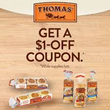 Want To Save On Thomas Bagels And English Muffins Share This Page And Receive A 1 Off Coupon Cooking Recipes Food Recipes