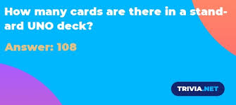 76 cards function as ordinary cards, 32 cards function as action cards. How Many Cards Are There In A Standard Uno Deck Trivia Net
