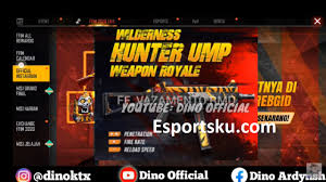 Beberapa update terbaru yang juga bisa kalian dapatkan di diamond royale ff dan weapon royale terbaru. Ump Ff Skin Stats Themed Hunter Weapon Royale Free Fire Game News