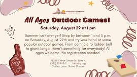 All-Ages Outdoor Games!