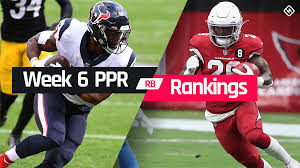 Don't trust any 1 fantasy football expert? Week 6 Fantasy Football Running Back Ppr Rankings Sporting News