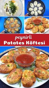 peynirli patates koftesi videolu nefis yemek tarifleri yemek tarifleri yemek garnitur