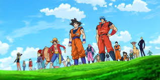 Therefore, we only consider characters featured from the season 1 to season 9 of tv anime series, and dragon ball z movies. Toriko X One Piece X Dragon Ball Z Crossover Of Heroes Myanimelist Net