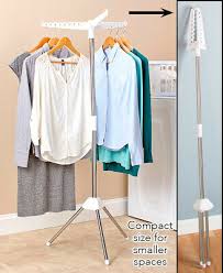 Small solid maple hardwood laundry rack for baby clothes, delicates & more. 64 5 Folding Tripod Laundry Hanger Air Drying Rack Rust Resistant Steel Frame 35 99 Picclick