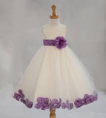 Ivory Wisteria Picture Beautiful And Puffy Flower Girl Dress 20 Different Sash Flo Flower Girl Dresses Ivory Flower Girl Dresses Wisteria Bridesmaid Dresses