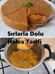 Kaynatilmayan Serbetli Kolay Helva Tarifi Yemek Tarifleri Tatli Tarifleri Tatli
