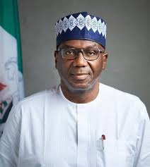 L-R: Emir of Kaiama Alhaji Muazu Shehu; Etsu Patigi Alhaji Ibrahim Umar  Bologi; Emir of Lafiaji Alhaji Sa'adu Kawu Haliru; Governor AbdulRahman  AbdulRazaq; and Speaker Kwara State House of Assembly Rt. Hon.