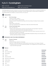 graduate school resume/cvsample