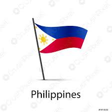 Animated map of the philippines; Philippinische Flagge Auf Mast Infografik Element Auf Wei Stock Vektorgrafi Crushpixel