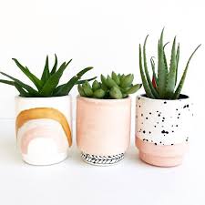 Ink Spot Pots Ceramic Succulent Planters Handmade Ceramic Planters Ceramic Succulent Planter Ceramic Planter Pots