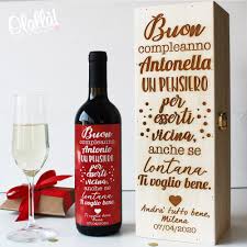 Pensare a delle frasi auguri matrimonio originali e non banali è sempre un dilemma. Bottiglia Personalizzata Con Frase E Bollicine Idea Regalo Compleanno A Distanza Olalla