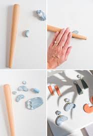 Tik toks of people making aesthetic clay jewelry trays. How To Make Clay Earrings Cool Diy Clay Jewelry Techniques