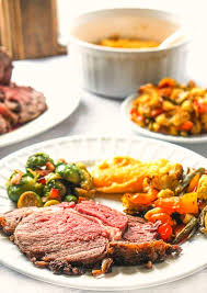 Here are a few basic tips for pairing the right side dishes with your christmas dinner. Easy Low Carb Christmas Dinner With Rib Roast Sides My Life Cookbook