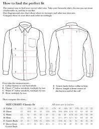 Dress Shirt Measurement Guide Dreamworks