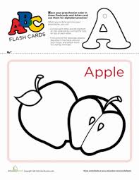 Introduce your child to the alphabet with these free printable alphabet flash cards and video. Printable Abc Flashcards Education Com