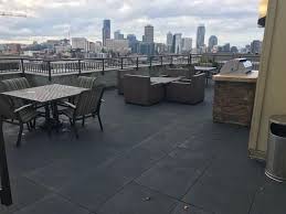 Flat Roof Top Tile Patio Building A Deck Outdoor Rubber Tiles
