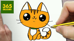 8️⃣ à la fin dessiner les moustaches de votre chat, il faut tracer trois trais simples. Comment Dessiner Chat Kawaii Etape Par Etape Dessins Kawaii Facile Youtube