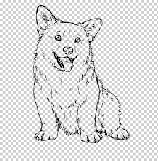 In case you don\'t find what you are looking for, use the top search bar to search again! Pembroke Welsh Corgi Coloring Book Puppy Cute Corgi Drawings White Child Carnivoran Png Klipartz