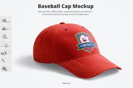 Baseball Cap 3d Mockup Baseball Cap Baseball Bag Mockup