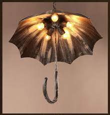 Industrial Umbrella Pendant Chandelier E27 Light Ceiling Lamp Lighting Fixture Chandeliers Restaurant Pendant Light Beautiful Lamp Rooftop Restaurant Design