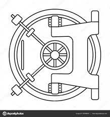 Image Result For How To Draw A Bank Vault Drawings Banks Vault Peace Symbol