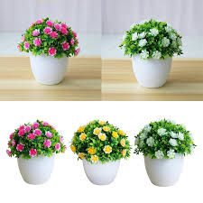 Maybe you would like to learn more about one of these? Buy Outdoor Fake Artificial Flower Potted Plants With Pot Garden Decor Cicig