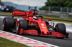 Rank driver number team grid pits fastest lap race time points pts; 2020 Hungarian Gp Ferrari Race Report Sebastian P6 Charles P11