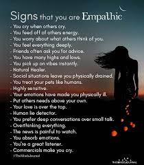Responding yes to six to 10 questions means you have moderate empathic tendencies. Signs That You Are Empathic Empathy Quotes Empath Intuitive Empath