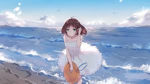 We hope you enjoy our growing collection of hd images to use as a background or home screen for your smartphone or computer. Desktop Wallpaper Outdoor Seashore Cute Anime Girl Hd Image Picture Background 17640e
