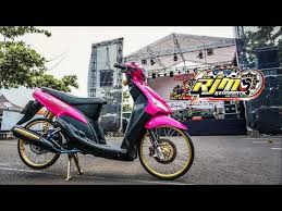 Modifikasi Yamaha Mio Full Pure Thailook Black Pink By Rjm Kedai Matic Youtube