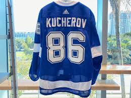 Kucherov everytime he gets touched pic.twitter.com/qu9jafqi0d. 86 Nikita Kucherov Tampa Bay Lightning 2020 Stanley Cup Final Game Worn Jersey Nhl Auctions