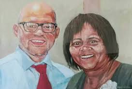 Drawing portrait class , at The Paint spot atelier