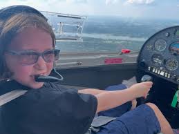 Past Flight Club 502 Summer Camper Meredith Pendleton took her first Young  Eagles Flight
