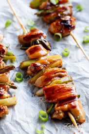 Japanese Chicken Yakitori Recipe Soy Sauce Sake Mirin Brown Sugar Garlic Spring Onions And Bon Japanese Chicken Yakitori Recipe Chicken Yakitori Recipe