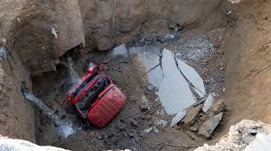 what causes sinkholes?
