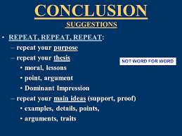 An argument can be extremely strong but have false premises and a false conclusion. Writing Conclusions Conclusion The Purpose Of Concluding Paragraphs Bring The Essay Full Circle Ppt Download