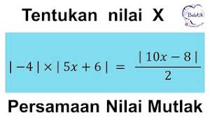 Secara geometris, nilai mutlak suatu bilangan adalah jarak antara bilangan itu dengan nol pada garis bilangan real. Persamaan Nilai Mutlak Dengan Bentuk Pecahan Dapat Dikerjakan Dengan Mudah Ringan Cepat Youtube