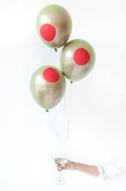 How To Make Olive Balloons Mad Men Party Theme Martini Bar Party Martini Party