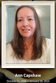 Gloria Ann Nix Capshaw (1956-2024): homenaje de Find a Grave